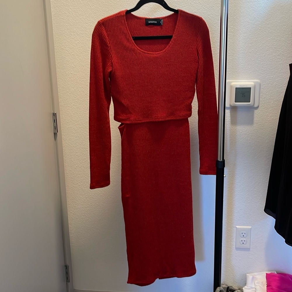 Minkpink Maxi Cut out layer dress | Size XS